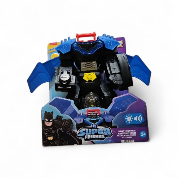 Fisher-Price Other - Fisher-Price Super Friends Batmobile - Blue and Black